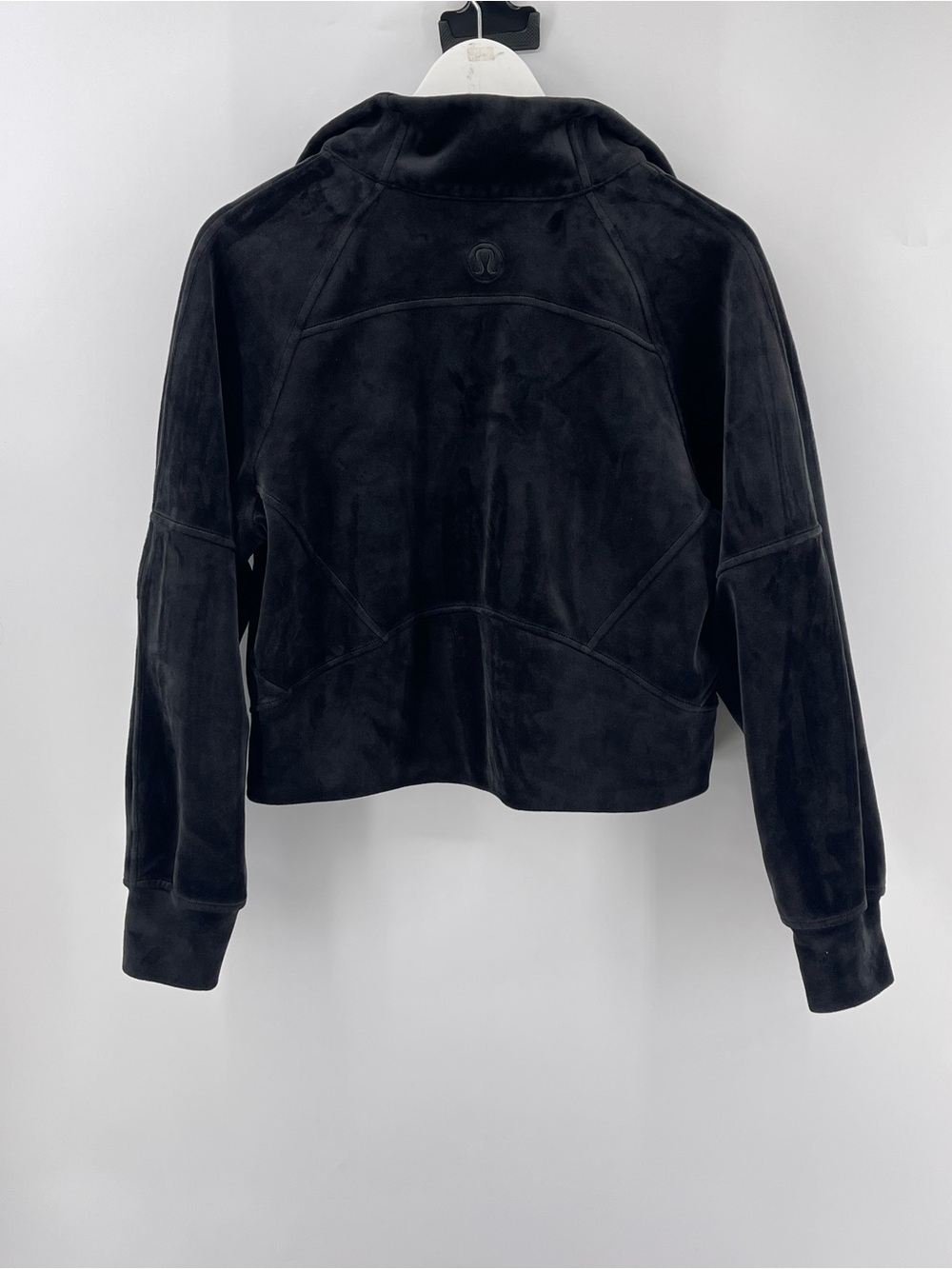 Lululemon Scuba Oversized Funnel-Neck Half Zip Velvet Black Woman’sSize XS/S - Picture 4 of 6